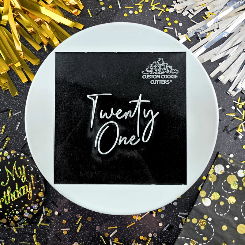 Debosser Plate Twenty One