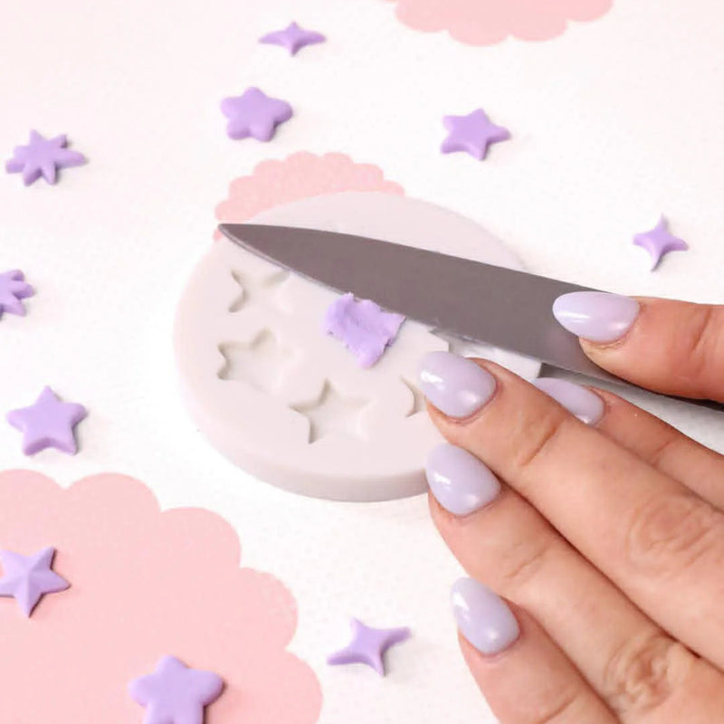Silicone Mould Twinkle Stars Small