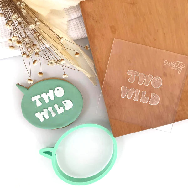 Debosser Pattern Plate Two Wild *Clearance*