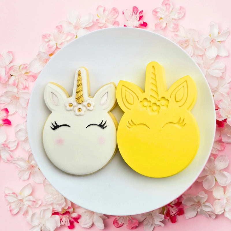 Stamp Embosser With Cutter Unicorn