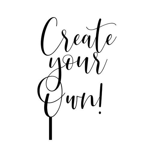 Custom Acrylic Number