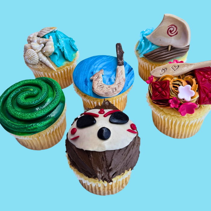 Kids Moana Cupcake Class  - Thursday 16.1.25 9am