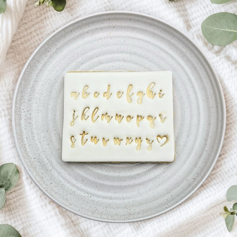 Stamp Embosser Script V2 Lower Case