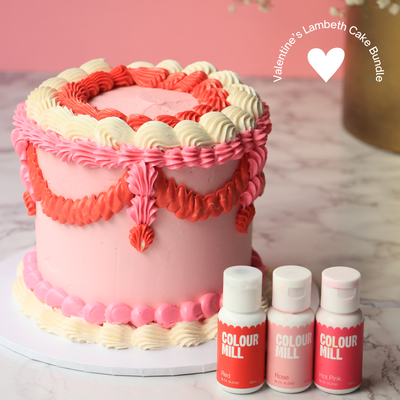 Valentines Lambeth Cake Bundle