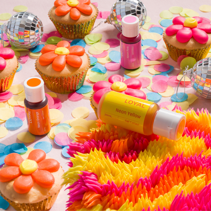 Gel Colour Warm Neons Pack 20mL