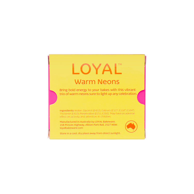 Gel Colour Warm Neons Pack 20mL