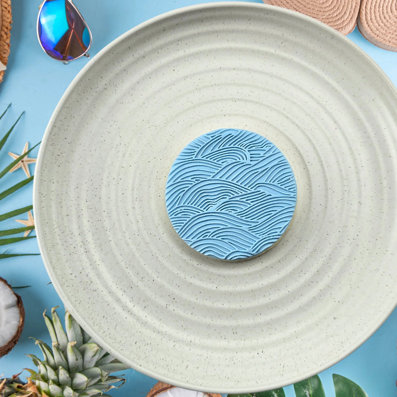 Debosser Pattern Plate Waves *Clearance*