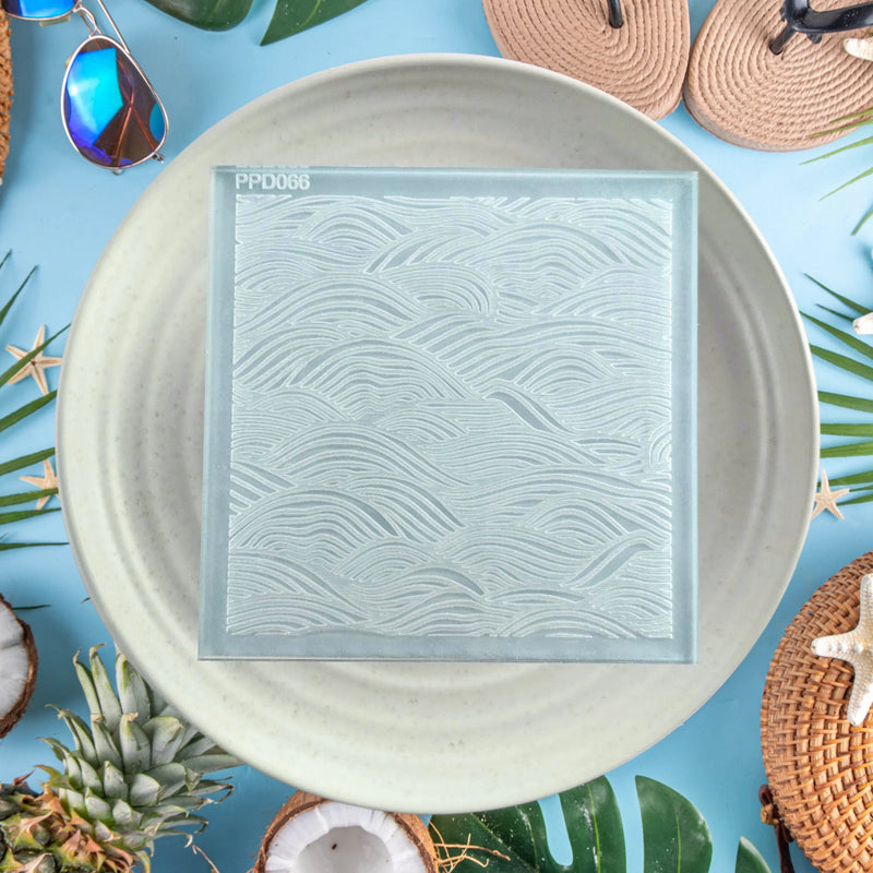 Debosser Pattern Plate Waves *Clearance*