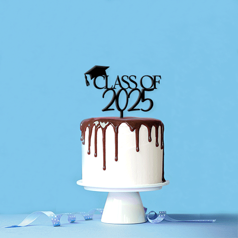 Topper Handwritten & Block Class Of 2025