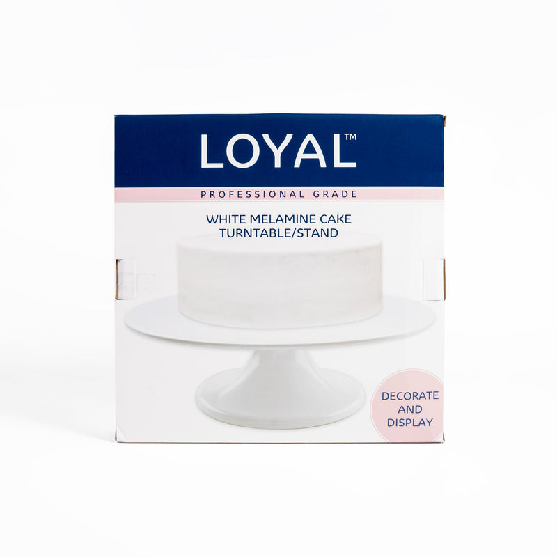 Melamine Turntable White