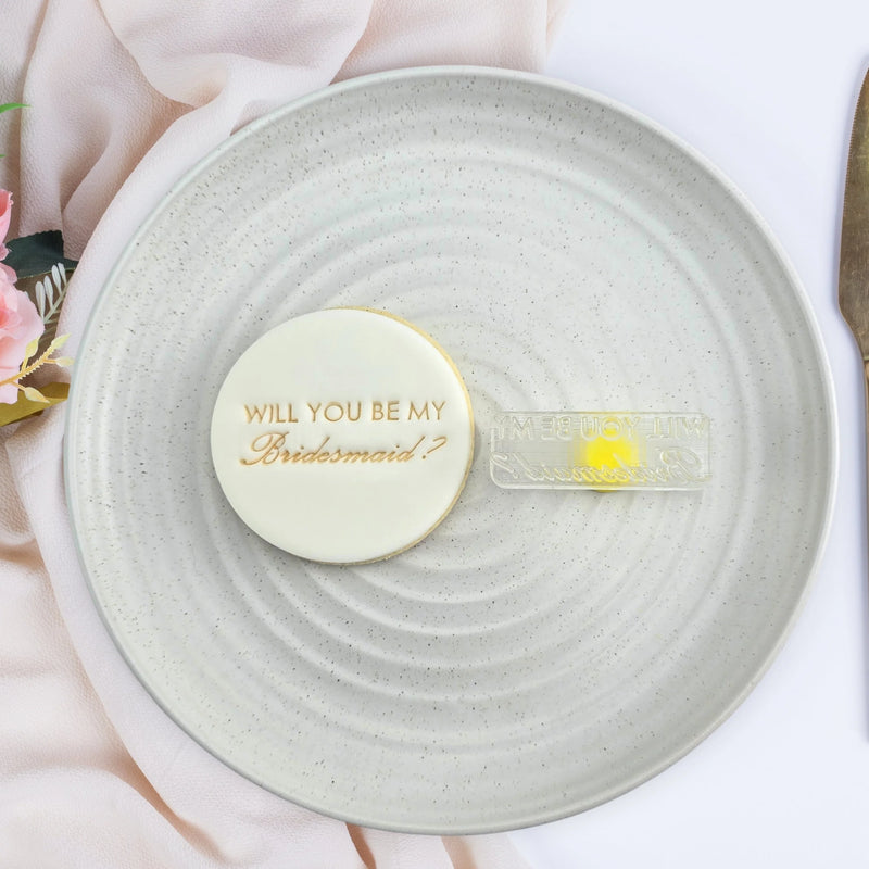 Stamp Embosser Will You Be My Bridesmaid?