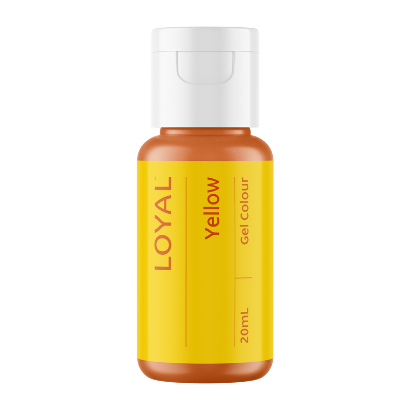 Gel Colour Yellow 20mL