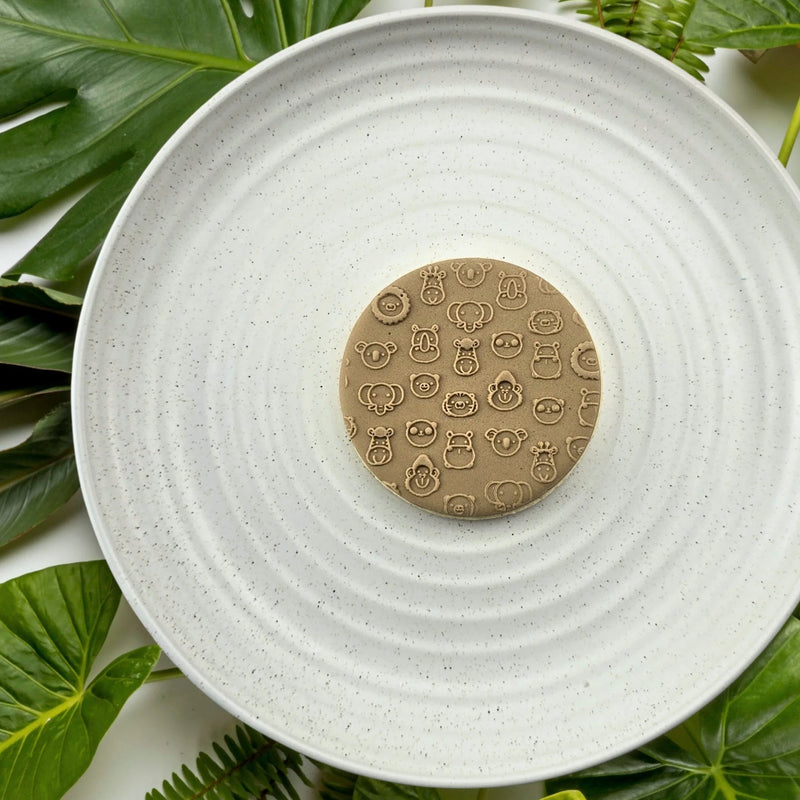 Debosser Pattern Plate Zoo Animals