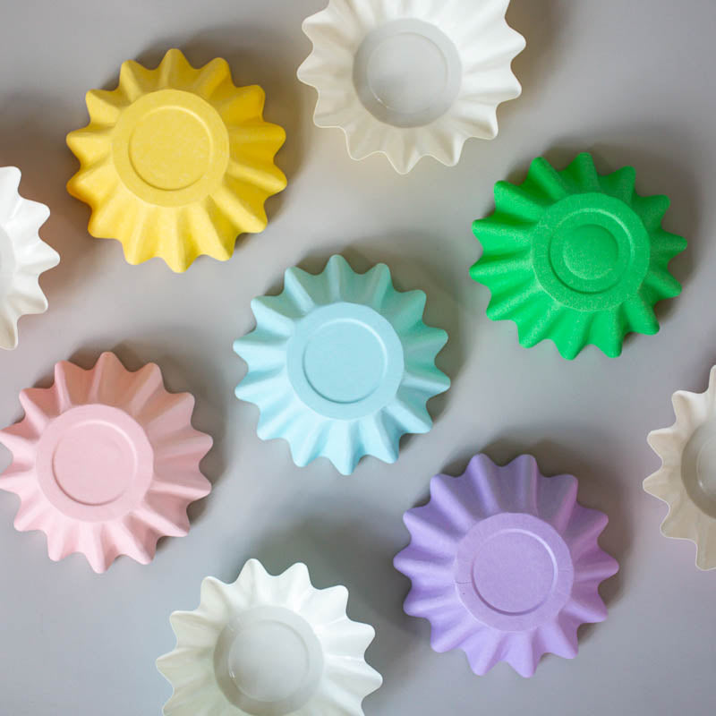 Cupcake Bloom Paper Cups Pastel Mix 25pc