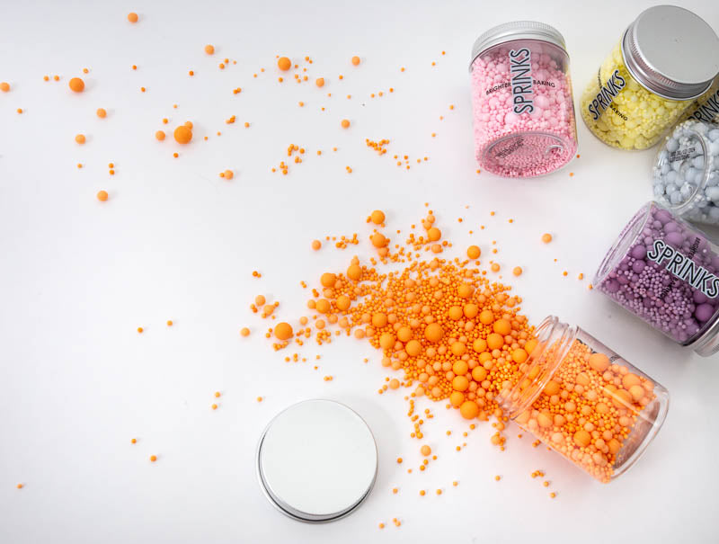 Sprinkles Shapes Pastel Powder Blue Bubble 75g