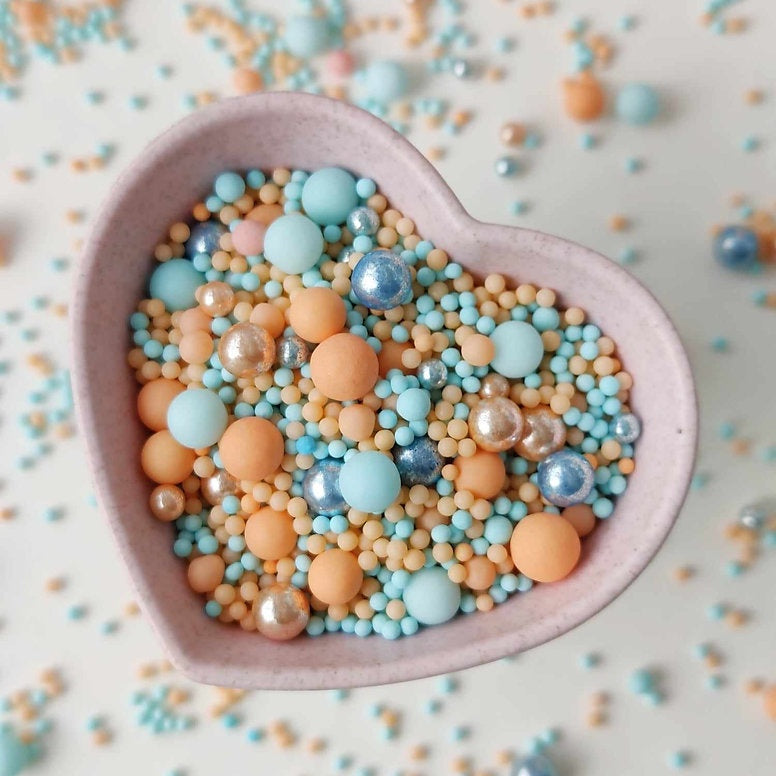 Sprinkle Blend Colour Block Citrus Sky 120g — Cakers Warehouse