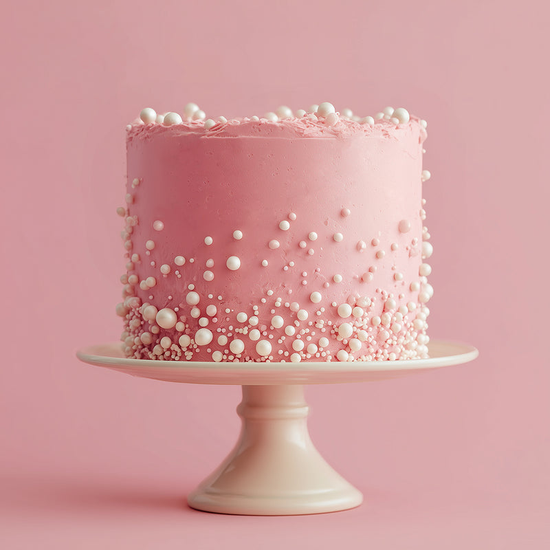 Sprinkles Shapes Bubble Bubble Pearl White 500g
