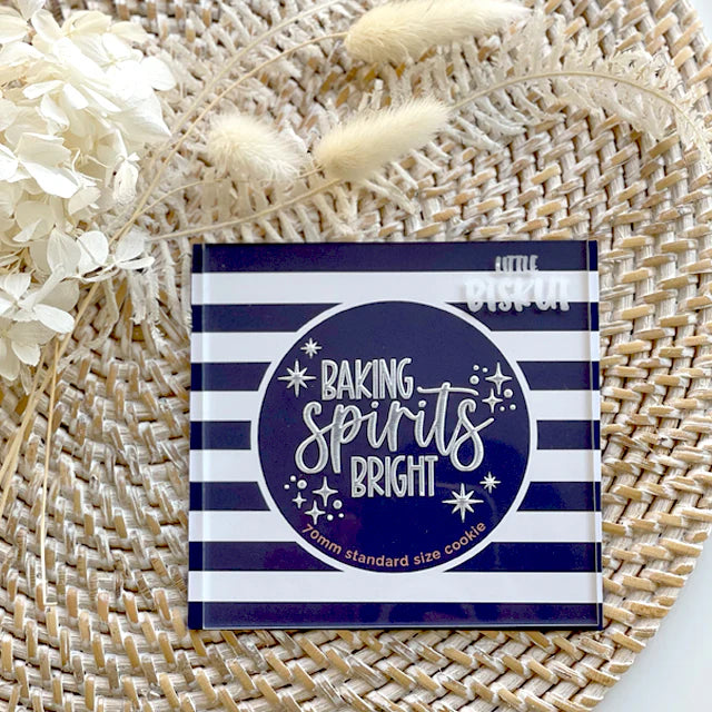 Debosser Plate 'Little Biskut' Baking Spirits Bright