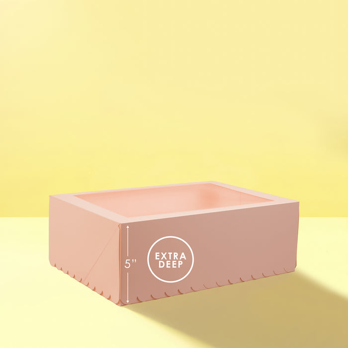 Scalloped Cupcake Box 12 Hole