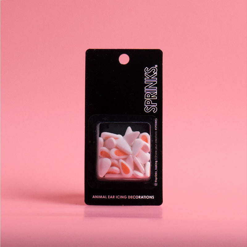 Icing Decorations Animal Ears 28pc