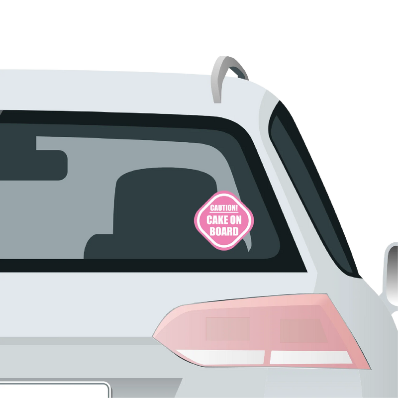Reusable Decals Cake On Board Sweet Pack