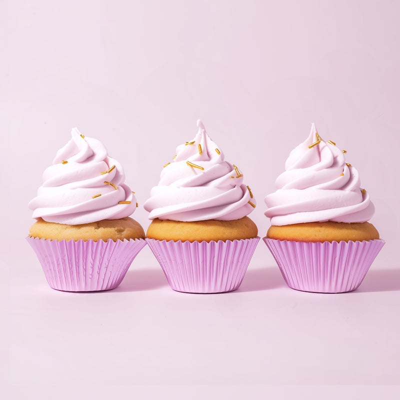 Cupcake Foil Medium Lilac 50pc