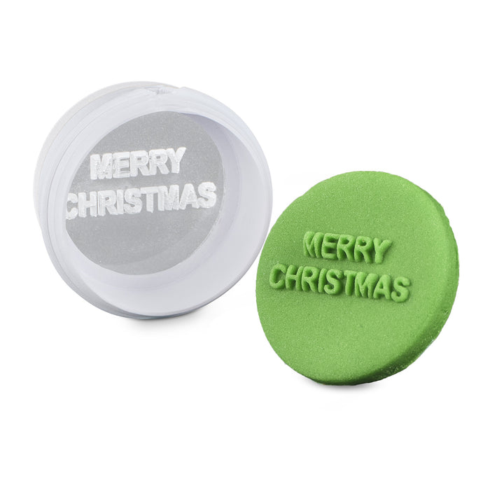 Mini Message Stamp Embosser Merry Christmas