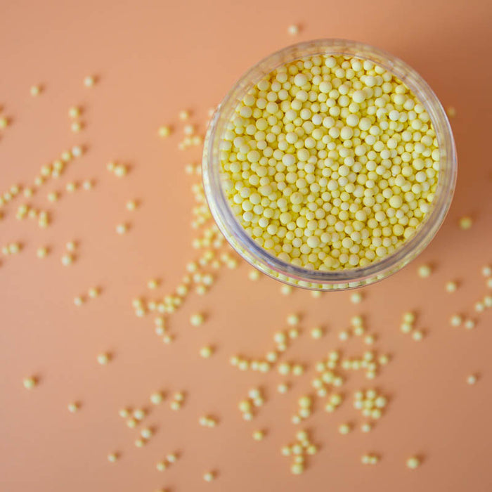 Sprinkles Nonpareils Pastel Lemon 65g