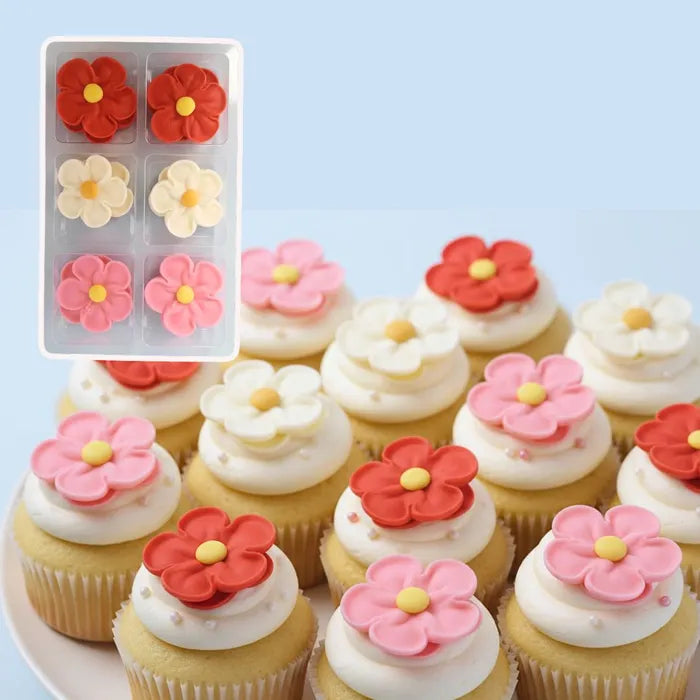Topper 5 Petal Flower 12pc