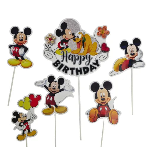 Topper Set Mickey Mouse 6pc