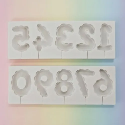 Silicone Mould Balloon Numbers