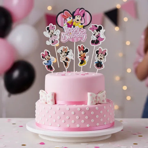 Topper Set Minnie Mouse 7pc