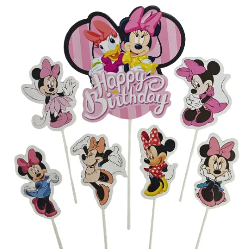 Topper Set Minnie Mouse 7pc
