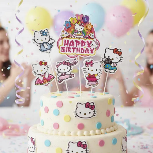 Topper Set Hello Kitty 6pc