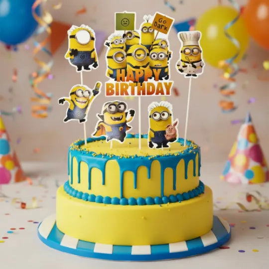 Topper Set Minions 6pc