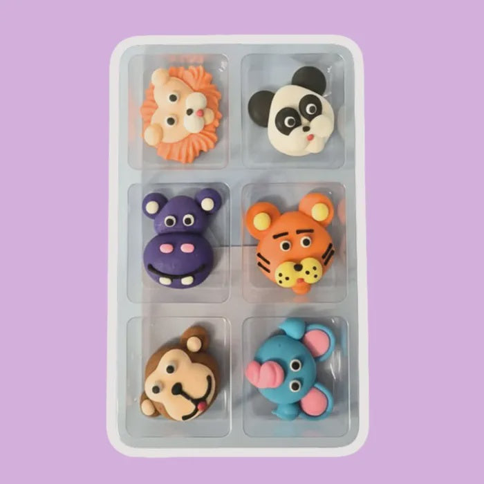 Topper Safari Animals Large 6pc