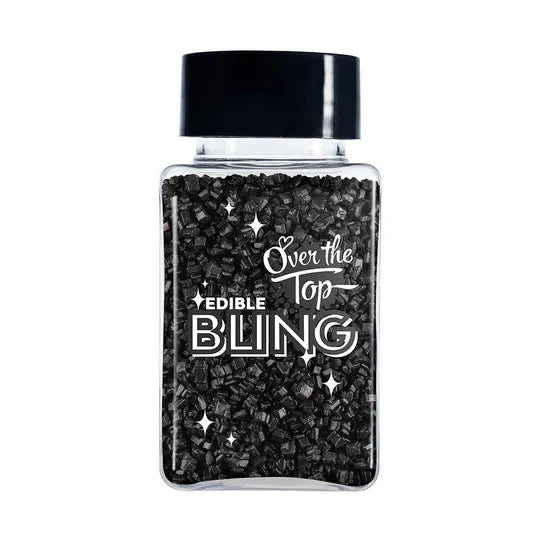 Bling Sanding Sugar Black 80g