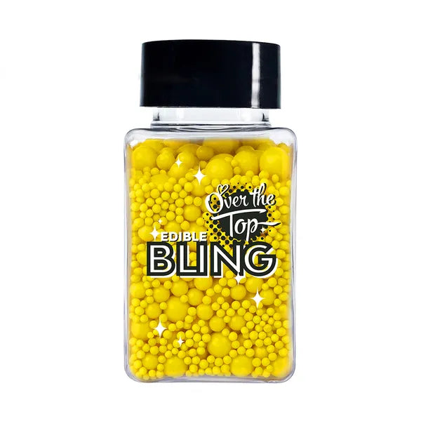 Bling Sprinkles Medley Bright Yellow 65g