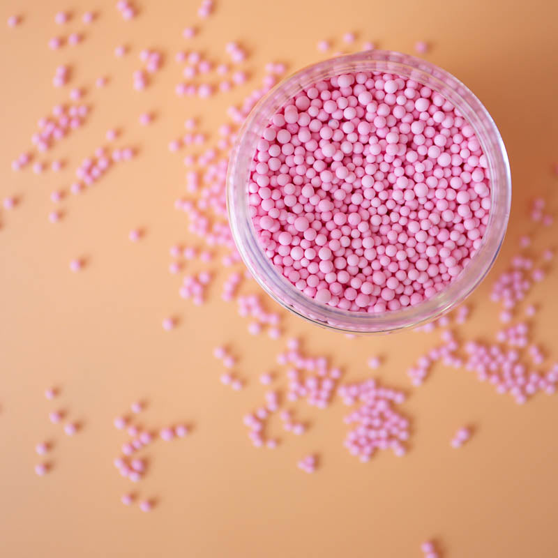 Sprinkles Nonpareils Pastel Pink 65g