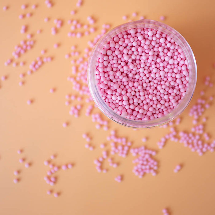 Sprinkles Nonpareils Pastel Pink 65g
