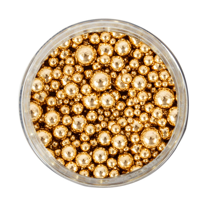 Sprinkles Shapes Bubble Bubble Shiny Gold 65g