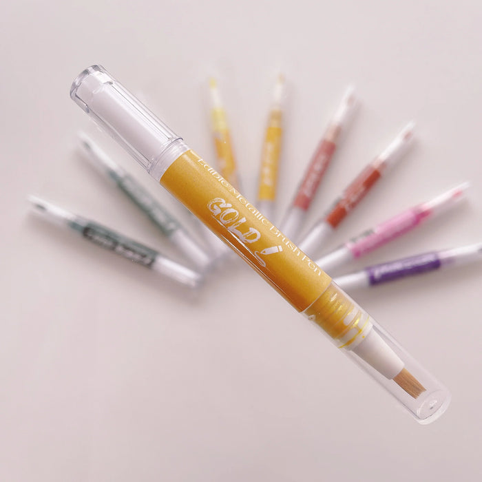 More Metallic Brush Pen Gold AF