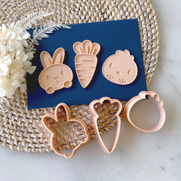 Stamp Embosser With Cutter 'Little Biskut' Mini Easter