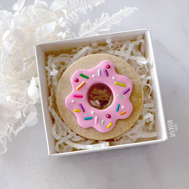 Stamp Embosser With Cutter 'Little Biskut' Donut