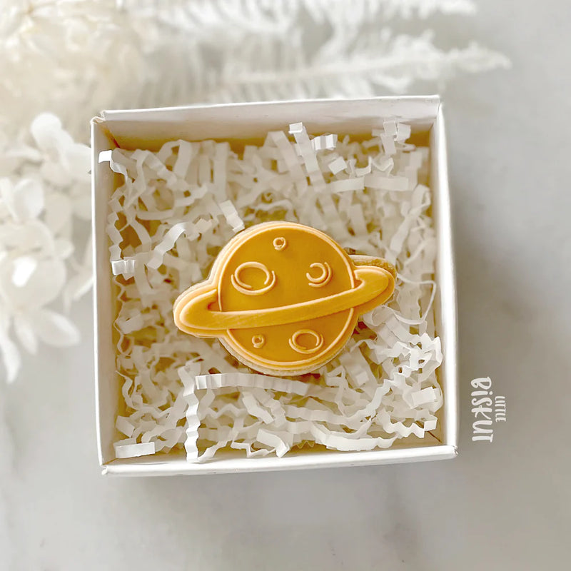 Debosser With Cutter 'Little Biskut' Mini Planet