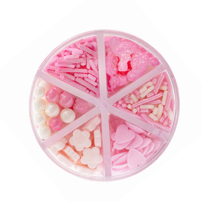 Sprinkles 6 Cell 85g Pink Charm