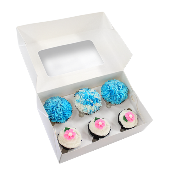 Cupcake Box 6 Hole