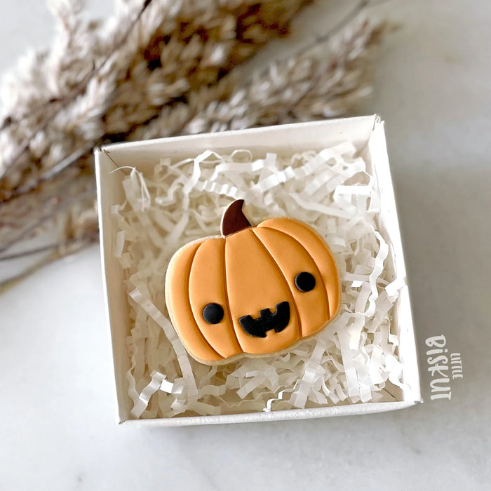 Stamp Embosser With Cutter 'Little Biskut' Pumpkin