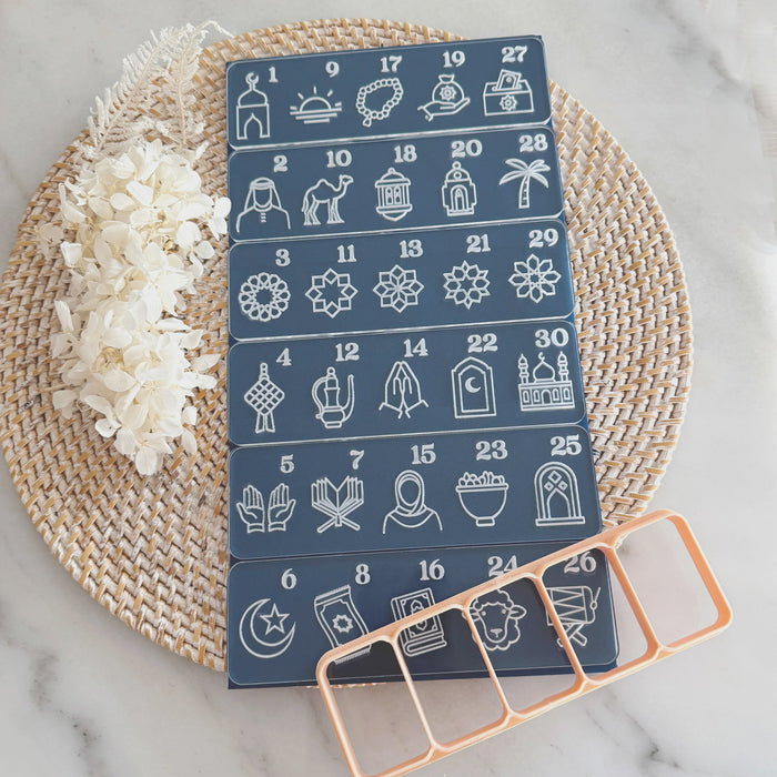 Stamp Debosser With Cutter 'Little Biscut" Ramadan Calendar Set
