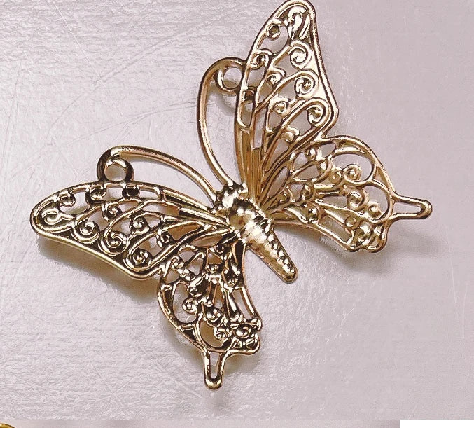 More Deco Arched Butterflies 10pc